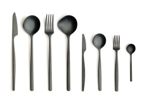 Atlantida 18/10 6MM. Ice Black