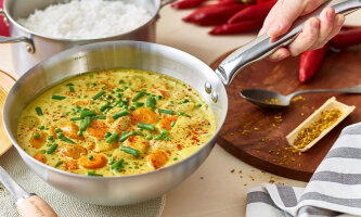 Sauteuse aus Edelstahl