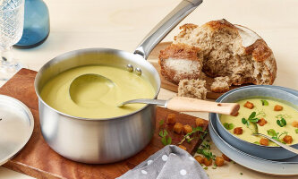 Kochtopf aus Edelstahl