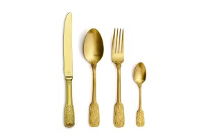 Versailles 18/10 3,5MM Satin Gold