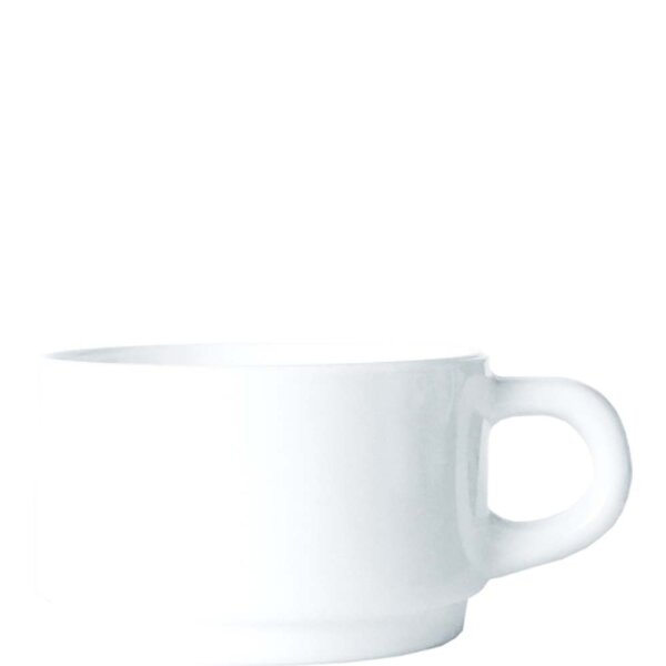 Cylindrique White Obertasse 14cl stapelbar  (VPE 6 St.)
