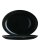 Diwali Black Platte oval 33x25cm  (VPE 6 St.)