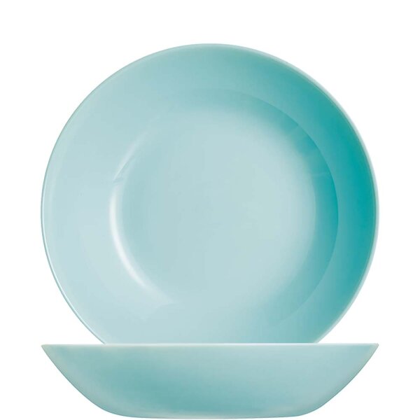 Diwali Light Turquoise Coupteller tief 20cm; 78cl  (VPE 6 St.)