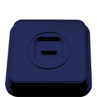 Euro Cloche Blau 20,7x20,7cm (+160C) (VPE 1 St.)