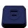Euro Cloche Blau 20,7x20,7cm (+160C) (VPE 1 St.)