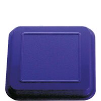 Euro Deckel (il) Blau 11x11cm (+90C)  (VPE 1 St.)