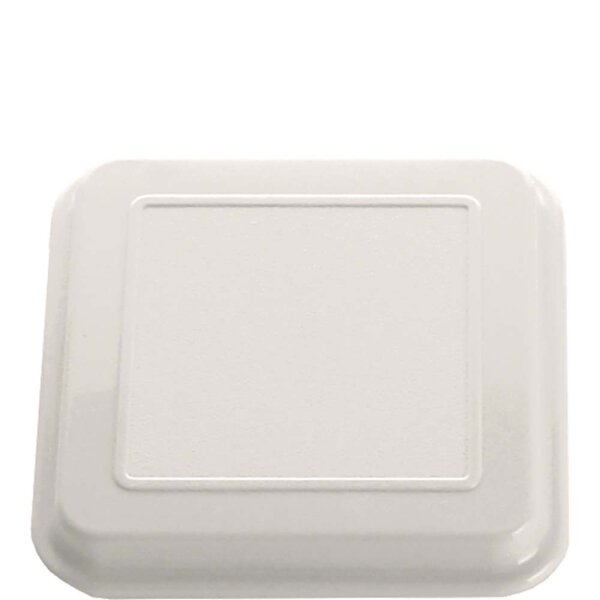 Euro Deckel (il) Grau 11x11cm (+90C) (VPE 1 St.)