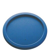 Euro Deckel (üg) Blau 10,8cm (+90C) (VPE 1 St.)