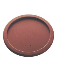 Euro Deckel (üg) Braun 12,5cm (+90C) (VPE 1 St.)