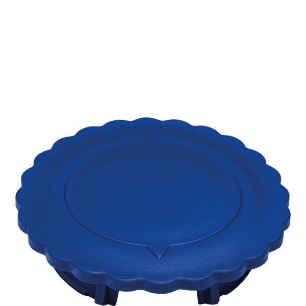Euro Deckel klemmend Blau 9,5cm (+90C) (VPE 1 St.)