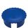 Euro Deckel klemmend Blau 9cm (+90C)  (VPE 1 St.)