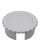 Euro Deckel klemmend Grau 9cm (+90C)  (VPE 1 St.)