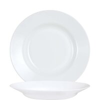 Everyday White Teller tief 22cm  (VPE 6 St.)