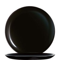 Evolutions Black Coupteller flach 27cm  (VPE 6 St.)