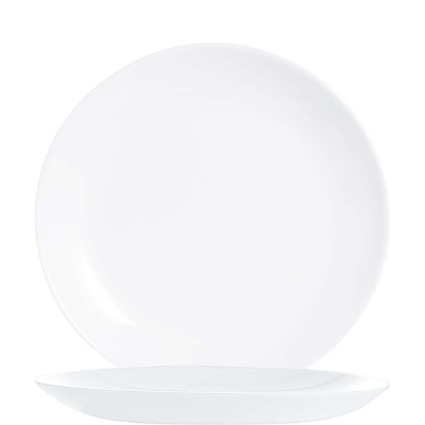 Evolutions White Coupteller flach 19cm  (VPE 6 St.)