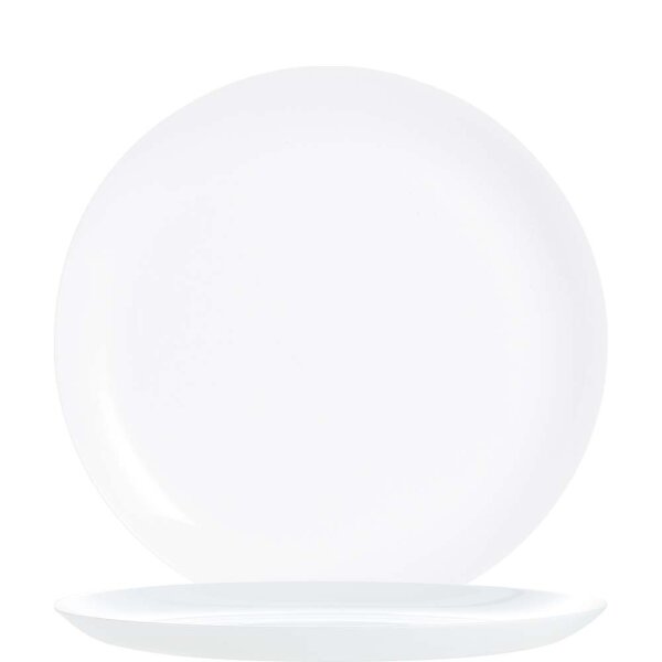 Evolutions White Coupteller flach 25cm  (VPE 6 St.)