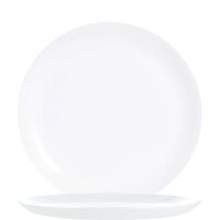 Evolutions White Coupteller flach 25cm  (VPE 6 St.)