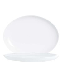 Evolutions White Platte oval 33x25cm  (VPE 6 St.)