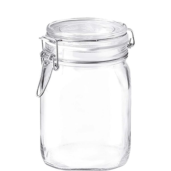 Fido 1000 Einmachglas quadratisch 100cl  (VPE 6 St.)