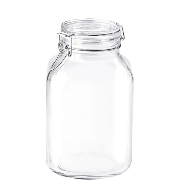 Fido 3000 Vorratsglas quadratisch 300cl  (VPE 6 St.)