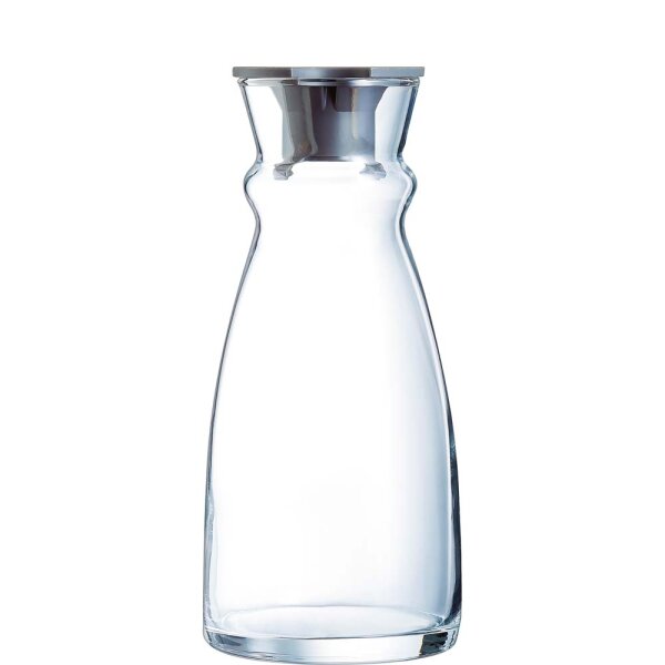 Fluid Karaffe 75cl mit Plastikdeckel  (VPE 6 St.)