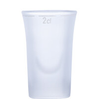 Frosted Junior Stamper 3cl; 2cl Eichstrich  (VPE 12 St.)