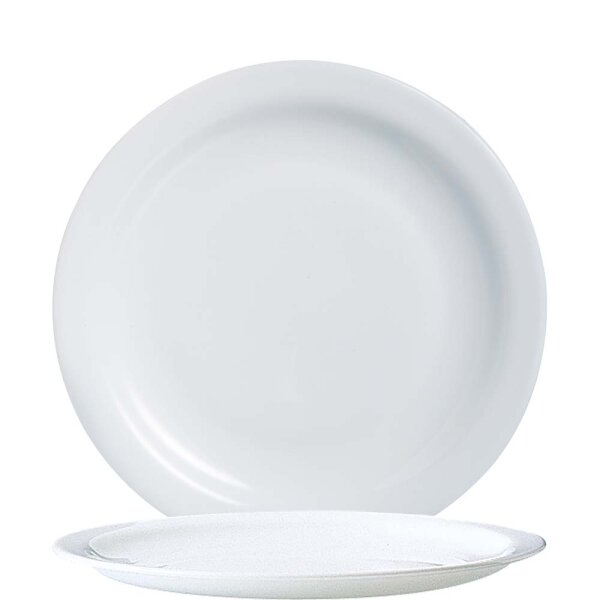 Hoteliere White Teller flach 19,5cm  (VPE 6 St.)