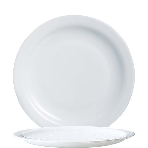 Hoteliere White Teller flach 23,5cm  (VPE 6 St.)