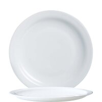 Hoteliere White Teller flach 23,5cm  (VPE 6 St.)