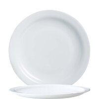 Hoteliere White Teller flach 25,8cm  (VPE 6 St.)