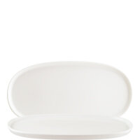 Hygge Cream Platte oval 34x23cm  (VPE 6 St.)