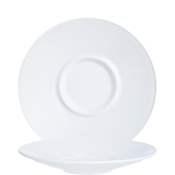 Intensity White Baril Untertasse 14cm  (VPE 6 St.)