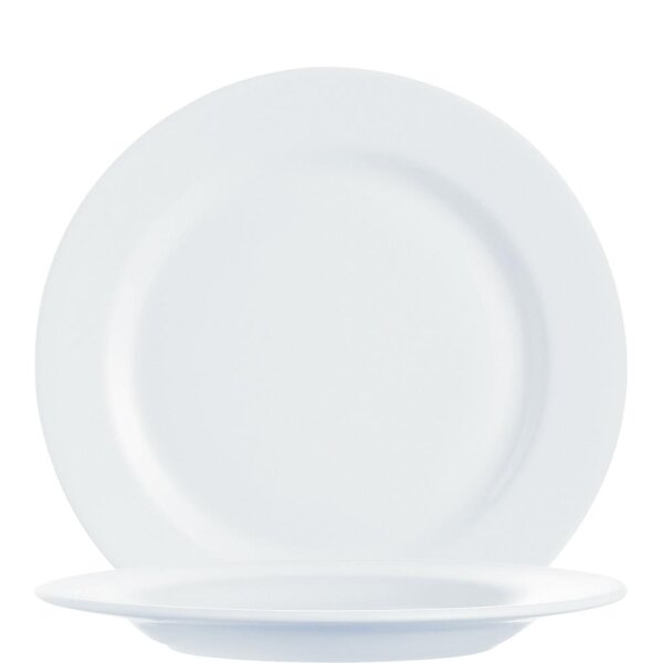 Intensity White Teller flach 20,5cm  (VPE 6 St.)