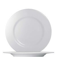 Ischia White Teller flach 28cm  (VPE 6 St.)