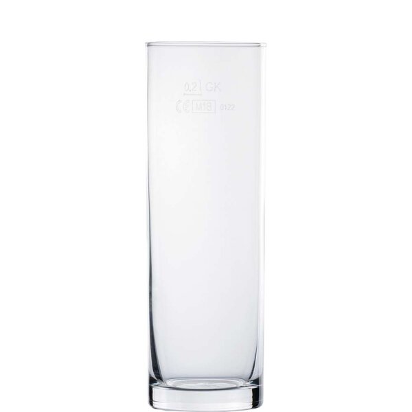 Kölner Stange 24cl; 0,2l Eichstrich (151mm)  (VPE 12 St.)