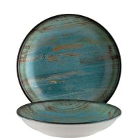 Madera Mint Bloom Teller tief 23cm  (VPE 6 St.)