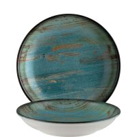Madera Mint Bloom Teller tief 25cm  (VPE 6 St.)