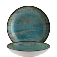 Madera Mint Bloom Teller tief 28cm  (VPE 6 St.)