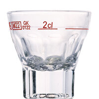 Mannheim Stamper 3,7cl; 2cl Eichstrich RR  (VPE 24 St.)