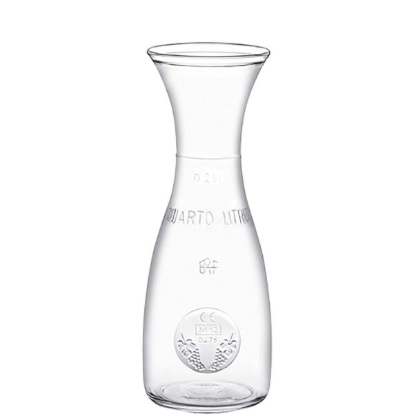 Misura Weinkaraffe 0,25l Eichstrich PR  (VPE 12 St.)