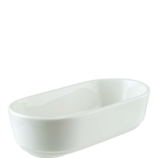 Mood Cream Schale oval hoch 15,5cm; 22,5cl  (VPE 12 St.)