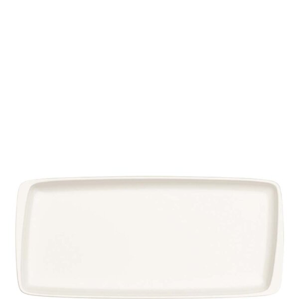 Moove Cream Platte 34x16cm  (VPE 12 St.)