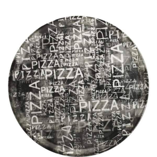 Napoli Black & White Pizzateller 31cm  (VPE 6 St.)