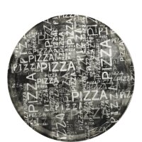 Napoli Black & White Pizzateller 31cm  (VPE 6 St.)