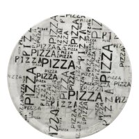 Napoli White & Black Pizzateller 33cm  (VPE 6 St.)
