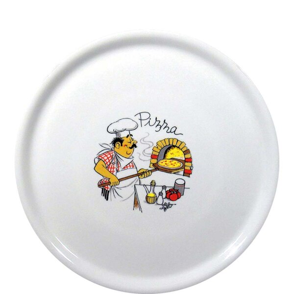 Napoli White Dekor Pizzateller 31cm  (VPE 6 St.)