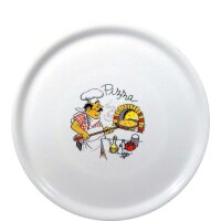 Napoli White Dekor Pizzateller 31cm  (VPE 6 St.)