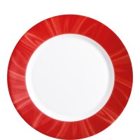 Natura Red Teller flach 25,5cm  (VPE 6 St.)