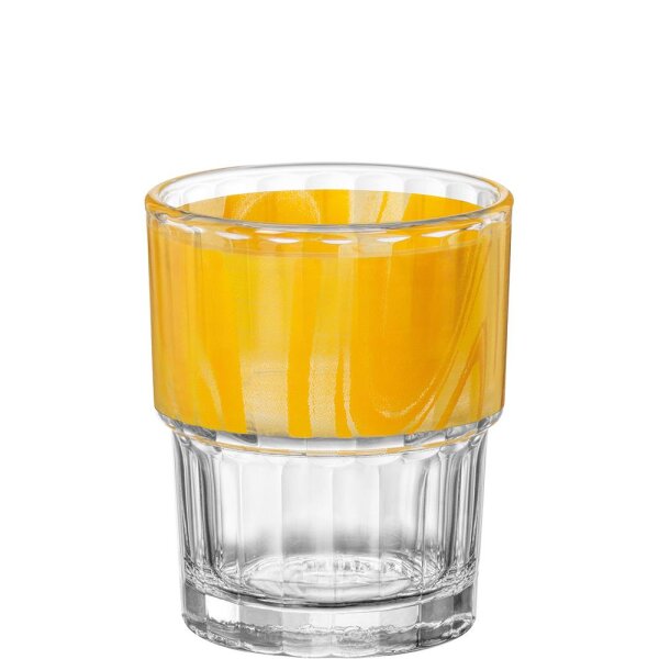 Natura Yellow Lyon Optique Tumbler 20,5cl stapelbar  (VPE 12 St.)