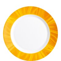 Natura Yellow Teller flach 25,5cm  (VPE 6 St.)